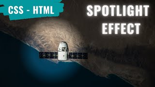 [ HTML | CSS ] - Hover Spotlight Effect