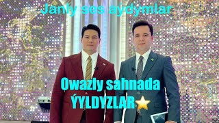 Owazly sahnada ÝYLDYZLAR⭐️ gepleşigi. Perhat Ataýew bilen. @perhatatayev90