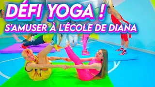 DÉFI YOGA À L'ÉCOLE DE DIANA ! | Les filles ont montré leur talent !