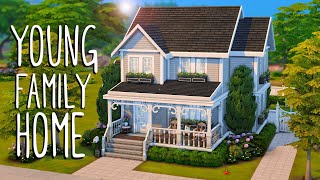 Young Family Home 👨‍👩‍👦 // Sims 4 Speed Build