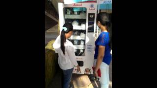 India's first milk ATM in anand - AMUL