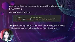 String Methods, Common Built-in Functions, and Basic Modules/Classes