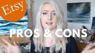 ETSY SELLING PROS & CONS Selling Art | Katie Jobling Art