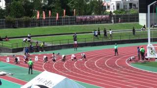 20160508 沖縄県陸上競技選手権大会兼国体選考会 男子100ｍ 予選1組