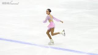 [4K60p] 2020 종합선수권 Korean Nationals (DAY3) Jr. Ladies #39 송시우 Si Woo SONG SP (벌말초)