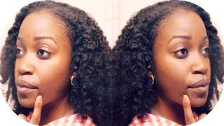 Short Natural Hair Best Hair Clip Ins For 3b 3c Sassinahair Com