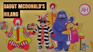 Kebenaran WHY Badut Ronely Ronald Mascots McDonalds ditutup