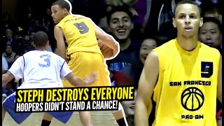 Steph Curry DESTROYS Regular Hoopers! What a 2x NBA MVP Looks Like vs Non-NBA Competition!