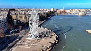 4k Bari,Italy ,seaside #italy #skyview #travel #4K_demonstration #dji