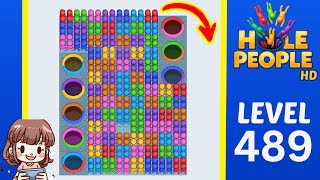 Hole People Level 489 Solution Walkthrough