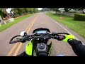 Can a 300cc Handle The Highway! - KLX300SM