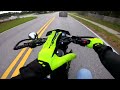 Can a 300cc Handle The Highway! - KLX300SM
