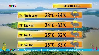 Dự báo thời tiết Nam Bộ hôm nay 24/1/2023 | Ngày nắng nóng, chiều tối mưa trái mùa | VTVWDB