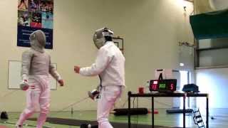 Men's Sabre final: Wellington Open 2015