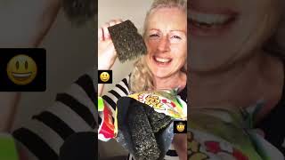 Will Pringles Seaweed look like a Pringle? #pringle #seaweed #reviews #checkitout #teecat