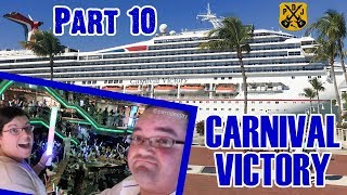 Carnival Victory Cruise Vlog 2018 - Part 10: Alchemy Bar, Vroom, Electric White Party - ParoDeeJay