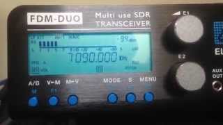 Elad FDM DUO - LSB40 m QSO locale con IK2GON - IW2NOY