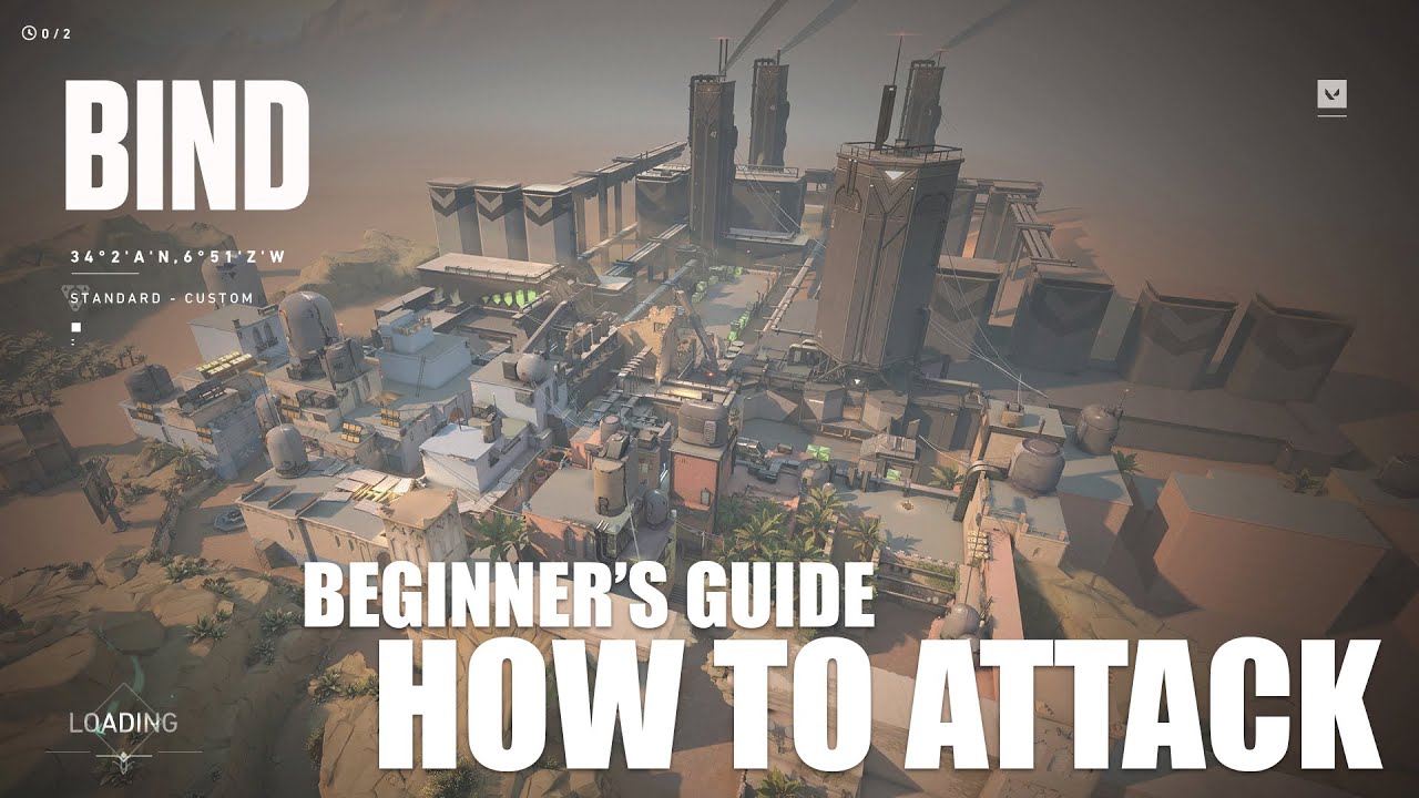 VALORANT: How To Attack BIND (B Site) For BEGINNERS - YouTube