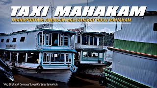 Suasana Dermaga Sungai Kunjang | Transportasi Andalan Masyarakat Hulu Mahakam