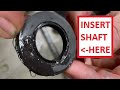 2014-2019 Honda TRX420 500 Fourtrax Rancher Foreman Rear Output Prop Shaft Seal Replacement EASY!