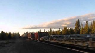 BNSF 5412 SB with no ditch lights