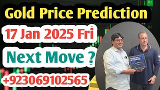 #Gold Price Prediction Today Hindi 17Jan25 | #XAUUSD Analysis CrudeOil Forex Forecast Strategy News