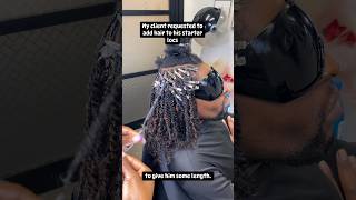 This was my first time adding extensions to starter locs and I would say it turn out great!