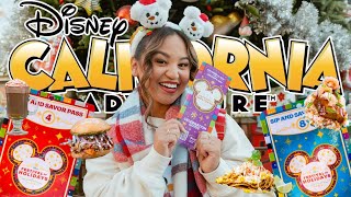 ❄️ FESTIVAL OF HOLIDAYS 2024 | 🎄DISNEY CALIFORNIA ADVENTURE| SIP AND SAVOR FOODS| BRAND NEW SHOWS! ✨