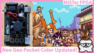 Big Neo Geo Pocket Core MiSTer FPGA Update! A LOT More Working Games