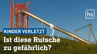 Prellungen, Schnittwunden und Co.: Neue Kinderrutsche in Hochheim erhitzt die Gemüter  | hessenschau