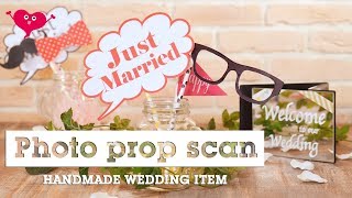 超簡単！フォトプロップスDIY！結婚式や二次会で大活躍！【ウエディングパーク】