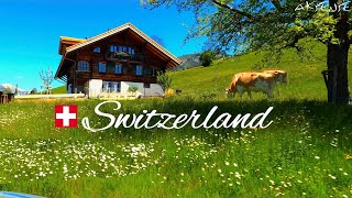 Dreamland Switzerland 4K - Zweisimmen Village, GSTAAD Region | True 4K UHD Video