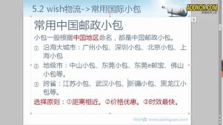 【AdOnCn】WISH商户平台教程 20   Wish商户物流 中国邮政等国际小包和DHL等国际快递概述及区别