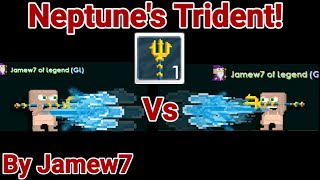 Neptune's Trident Set Challenge! (400DL SET) OMG!! - Growtopia