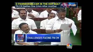 Challenges Facing TN CM, O Panneerselvam