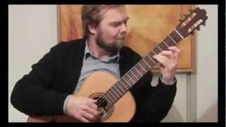 'DIALOGANDO' (Estudios Poéticos) by Daniel Fortea for guitar solo played by Alex Timmerman