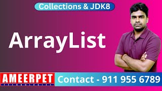 ArrayList in Collections | Ameerpet Technologies | By Srinivas