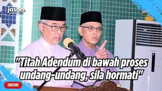 Titah Ucapan KDPB Sultan Pahang di Himpunan Pahang Bermunajat Raja Berdaulat