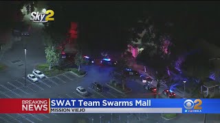 Deputies And SWAT Team Surrounds The Shops At Mission Viejo After Attempted Robbery
