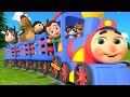 La Canción del Tren Chu Chu | Lalafun Canciones Infantiles y Música para Chicos