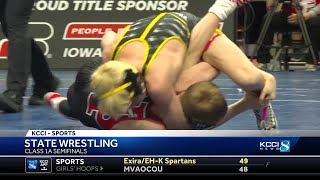 Day 3 of 2025 Iowa boys state wrestling tournament