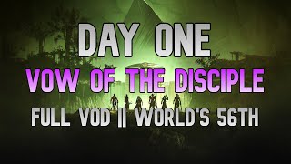 Vow of The Disciple || Day 1 Completion || Full Vod