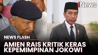 Keras! Amien Rais Tuding Jokowi Lakukan Kejahatan Politik