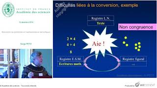 Résolution de problèmes et représentations sémiotiques par Serge PETIT