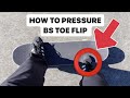 HOW TO PRESSURE BACKSIDE TOE FLIP (THE RIGHT WAY)