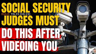 Social Security Judges Must Do This After They Investigate You