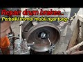 Repair Drum Brakes on a Lathe | Bubut Tromol Rem Mobil Working Metal