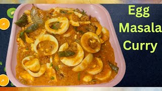 एग मसाला करी# egg masala curry#MGF Mohammed Farha RJY