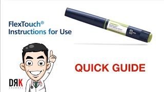 TRESIBA FlexTouch Pen Instructions for Use ✅ #QuickGuide