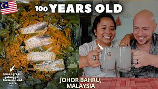 HISTORIC and LEGENDARY Malaysian Street Food in JOHOR BAHRU | Street Food in Malaysia